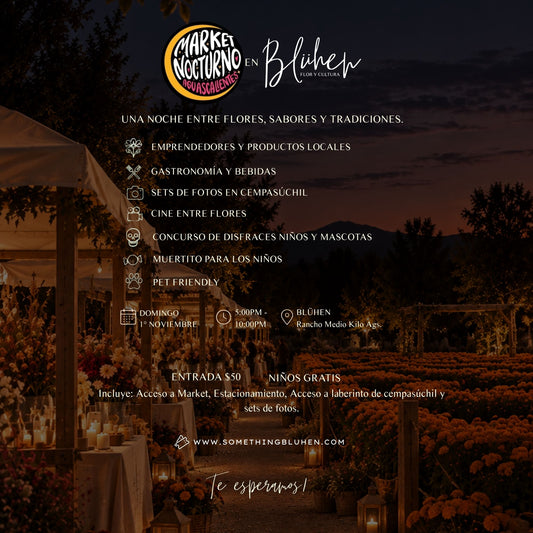 Market Nocturno en Blühen